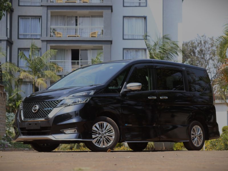 🚐 2018 Nissan Serena Autech – Black | Premium 8-Seater Family Van for Sale in Nairobi, Kenya