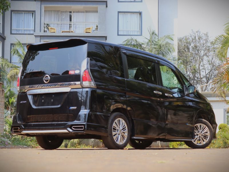 🚐 2018 Nissan Serena Autech – Black | Premium 8-Seater Family Van for Sale in Nairobi, Kenya