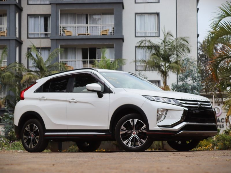 🚙 2018 Mitsubishi Eclipse Cross – White | Stylish, Sporty & Efficient SUV for Sale in Nairobi, Kenya