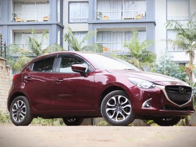 🚗 Mazda Demio 2018 – Wine Red – Stylish, Economical & Reliable