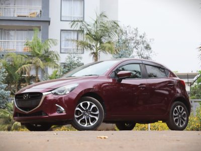 🚗 Mazda Demio 2018 – Wine Red – Stylish, Economical & Reliable