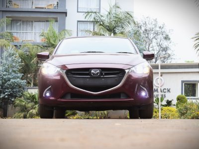🚗 Mazda Demio 2018 – Wine Red – Stylish, Economical & Reliable