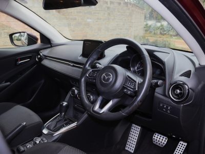 🚗 Mazda Demio 2018 – Wine Red – Stylish, Economical & Reliable