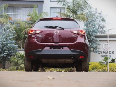 🚗 Mazda Demio 2018 – Wine Red – Stylish, Economical & Reliable