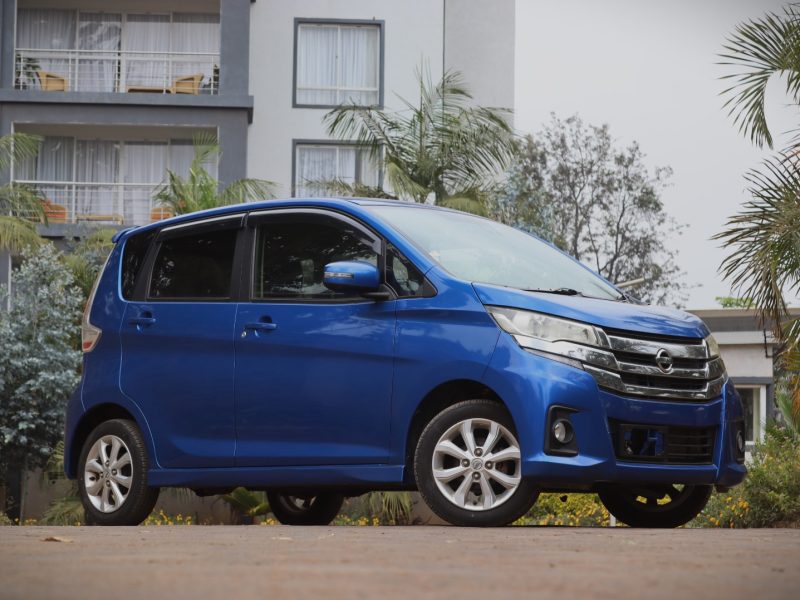 🚗 2017 Nissan Dayz – Blue | Compact, Fuel-Saving Kei Hatchback for Sale in Nairobi, Kenya