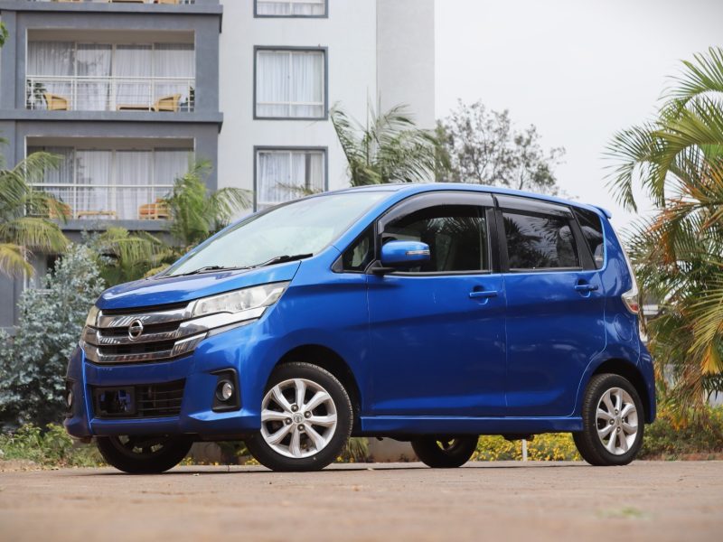 🚗 2017 Nissan Dayz – Blue | Compact, Fuel-Saving Kei Hatchback for Sale in Nairobi, Kenya