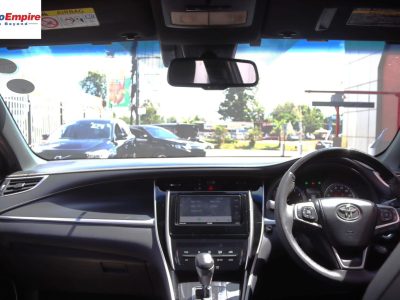 🚙 Elegant White Toyota Harrier 2017 – Luxury Meets Reliability