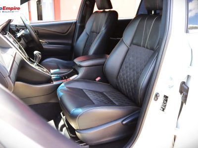 🚙 Elegant White Toyota Harrier 2017 – Luxury Meets Reliability