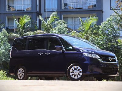 Nissan Serena 2018 – Blue | 2000CC Petrol | Spacious 7/8-Seater MPV