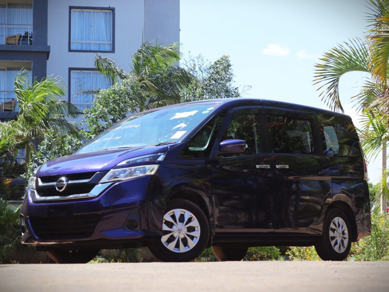 Nissan Serena 2018 – Blue | 2000CC Petrol | Spacious 7/8-Seater MPV