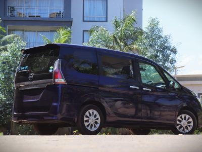 Nissan Serena 2018 – Blue | 2000CC Petrol | Spacious 7/8-Seater MPV