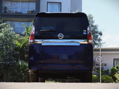 Nissan Serena 2018 – Blue | 2000CC Petrol | Spacious 7/8-Seater MPV