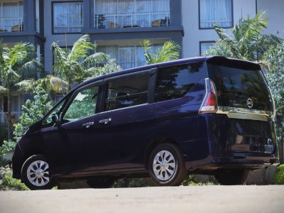 Nissan Serena 2018 – Blue | 2000CC Petrol | Spacious 7/8-Seater MPV