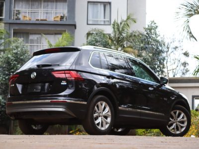 Volkswagen Tiguan – Black | YOM 2018 | 2000CC Petrol Premium • Efficient • German Engineering