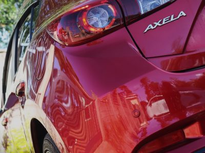 🍷 MAZDA AXELA HATCHBACK – YOM 2018 | Sporty Wine Red with a Smooth 1500CC Petrol Engine