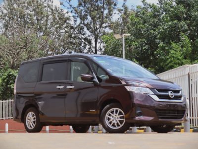 🚐 2019 NISSAN SERENA S-HYBRID – BROWN • 2000CC PETROL • 7/8 SEATER FAMILY VAN