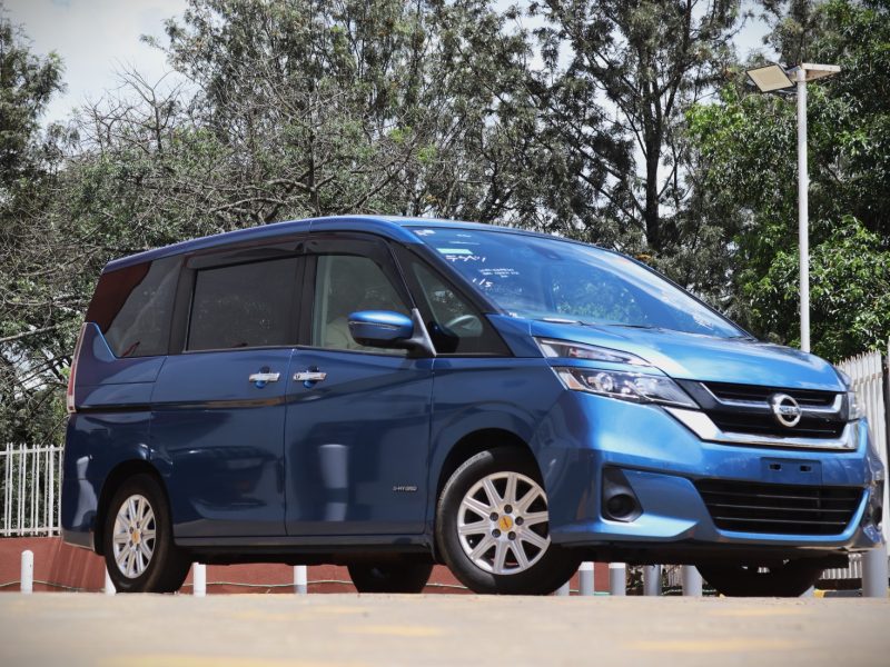 🚐 2019 NISSAN SERENA S-HYBRID – BLUE • 2000CC PETROL • 7/8 SEATER FAMILY VAN