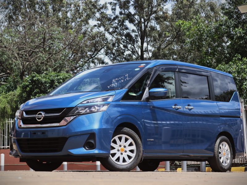 🚐 2019 NISSAN SERENA S-HYBRID – BLUE • 2000CC PETROL • 7/8 SEATER FAMILY VAN
