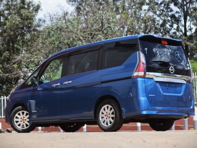 🚐 2019 NISSAN SERENA S-HYBRID – BLUE • 2000CC PETROL • 7/8 SEATER FAMILY VAN