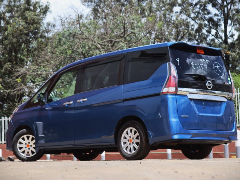 🚐 2019 NISSAN SERENA S-HYBRID – BLUE • 2000CC PETROL • 7/8 SEATER FAMILY VAN
