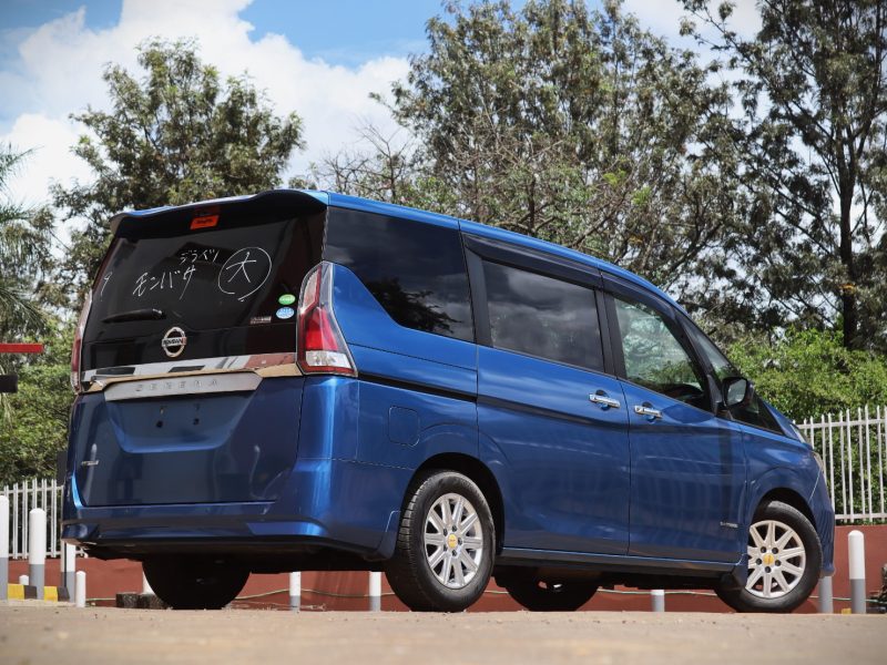 🚐 2019 NISSAN SERENA S-HYBRID – BLUE • 2000CC PETROL • 7/8 SEATER FAMILY VAN