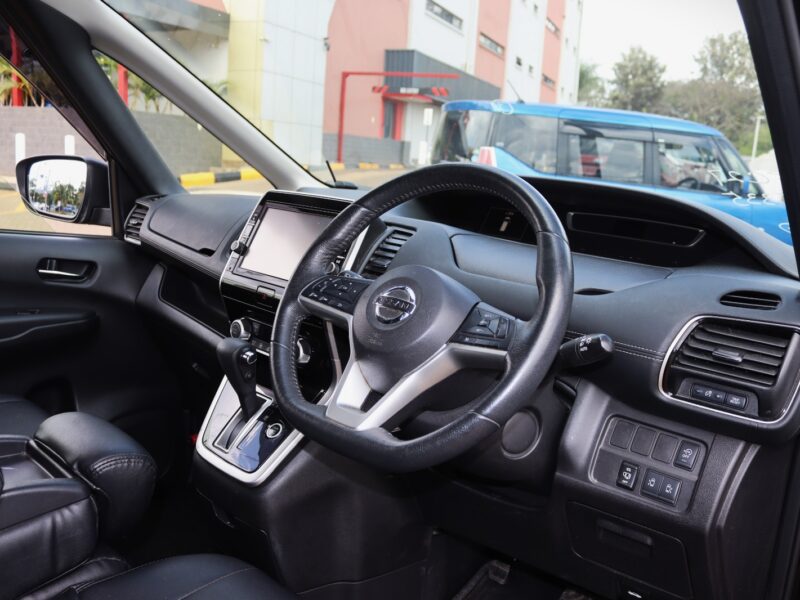 🚐 2019 NISSAN SERENA S-HYBRID HIGHWAY STAR – BLACK • 2000CC PETROL • PREMIUM FAMILY MPV