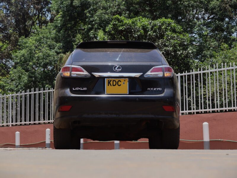 🚙 2014 LEXUS RX270 – BLACK • 2700CC PETROL • PREMIUM LUXURY SUV
